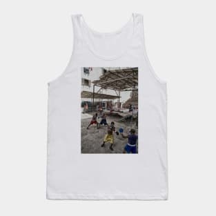 Training at the Rafael Trejo boxing camp in Havana, Cuba Tank Top